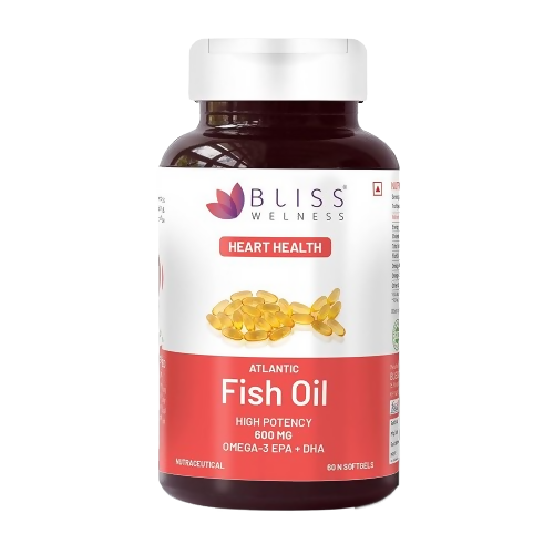 Bliss Welness Fish Oil Softgel Capsules | Grocsy