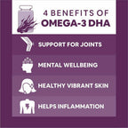 Carbamide Forte Veg Omega 3 - DHA Gummies | Grocsy