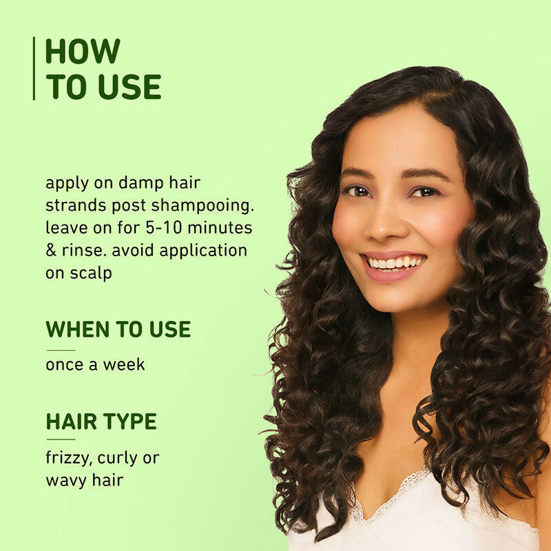 Plum Avocado Hair Mask For Dry and Frizzy Hair | Grocsy