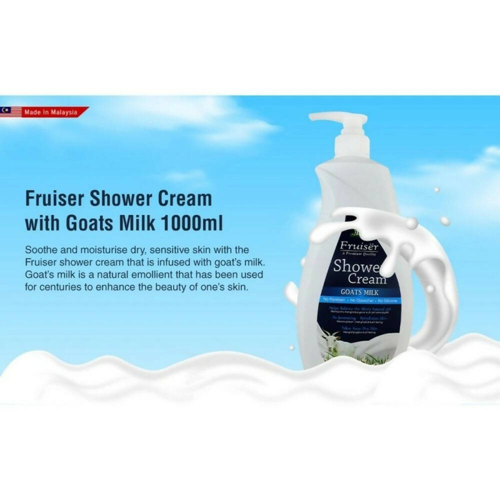 Fruiser Shower Cream With Goats Milk | Grocsy