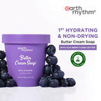 Earth Rhythm Butter Cream Shower Mousse Soap - Berry Smoothie | Grocsy