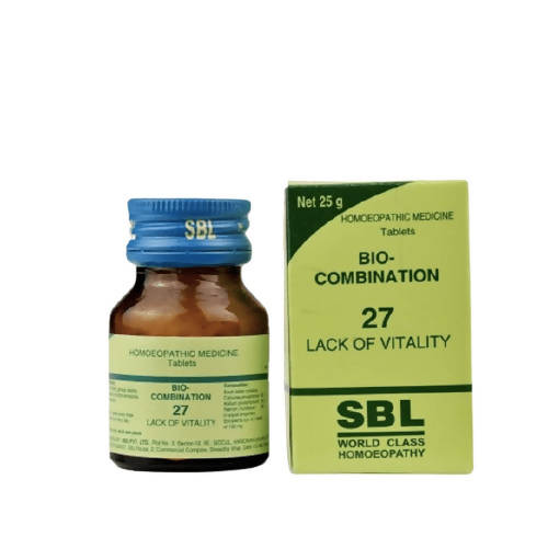 SBL Homeopathy Bio-Combination 27 Tablets | Grocsy