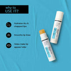Deconstruct Hyaluronic Acid Lip Balm With 1% Cupuacu Butter - For Fuller lips, Dry Lips, Reduces Flakiness | Grocsy