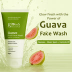 Globus Naturals Guava Fruit Face Wash with Vitamin E & Retinol | Grocsy