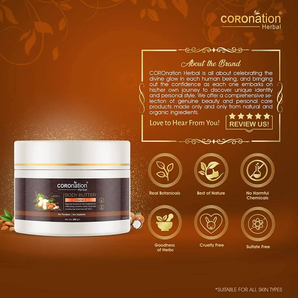 Coronation Herbal Vitamin E Body Butter | Grocsy