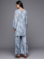 Ahalyaa Women's Traditional Wea Co-ods - Grey | Grocsy