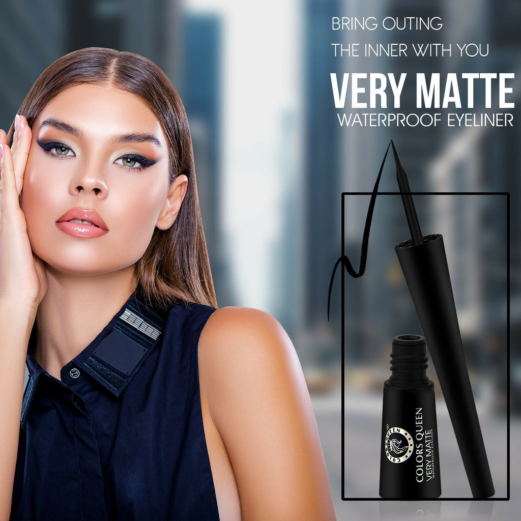 Colors Queen Very Matte Waterproof Eyeliner | Grocsy