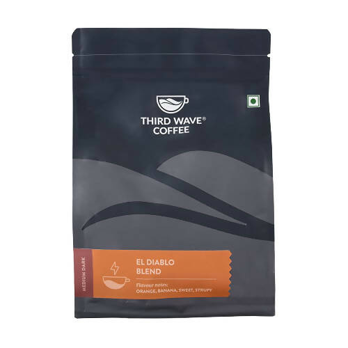 Third Wave Coffee El Diablo Blend Coffee Beans-Medium Dark Roast | Grocsy