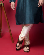 Stepsoft Men'S Designer Kolhapuri Chappal | Brown Handcrafted Ethnic Leather Footwear | Grocsy