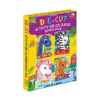 Dreamland Die-cut Activity and Colouring Books Pack- A Pack of 4 Books : Children Interactive & Activity Book | Grocsy