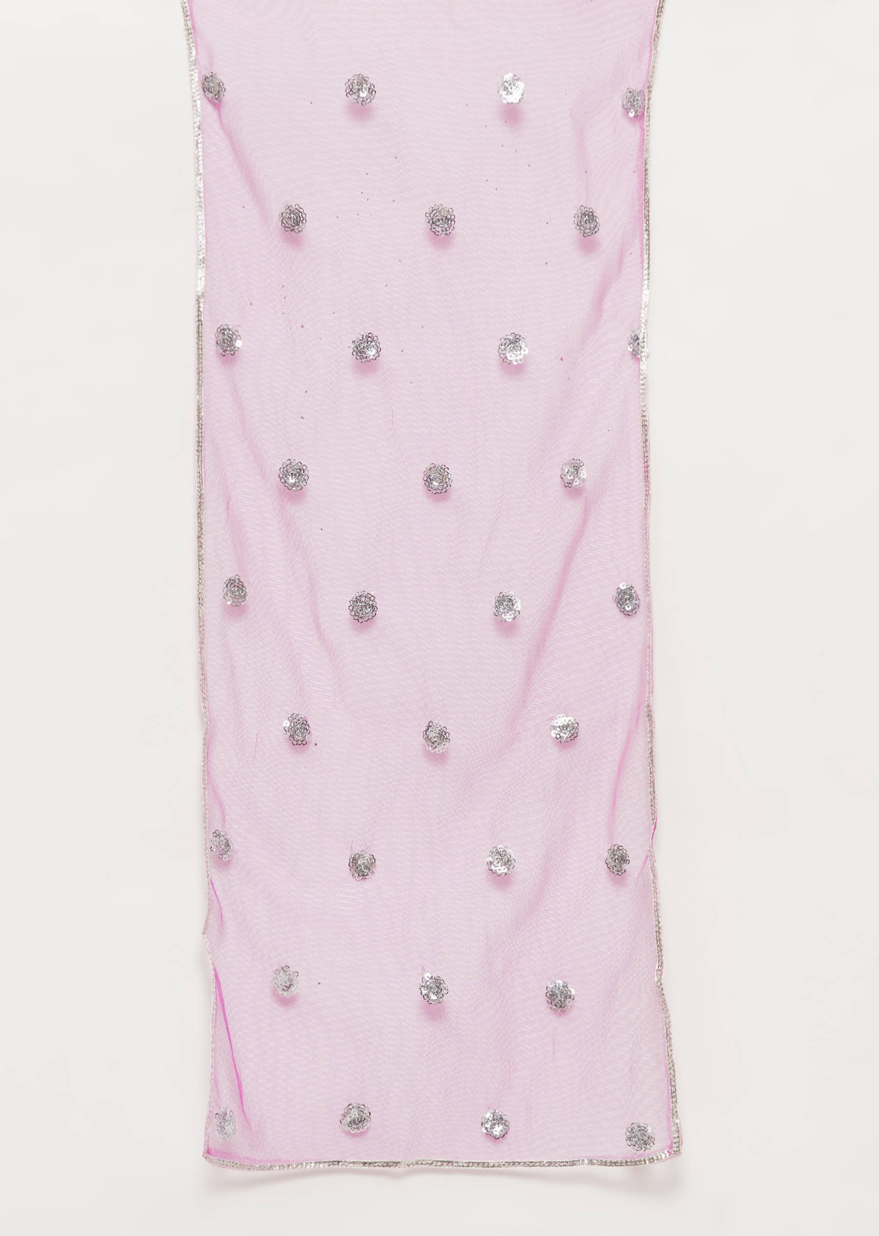 Little Bansi Girls Cotton Embroidery Kurta with Floral Sharara with Dupatta - White & Pink | Grocsy