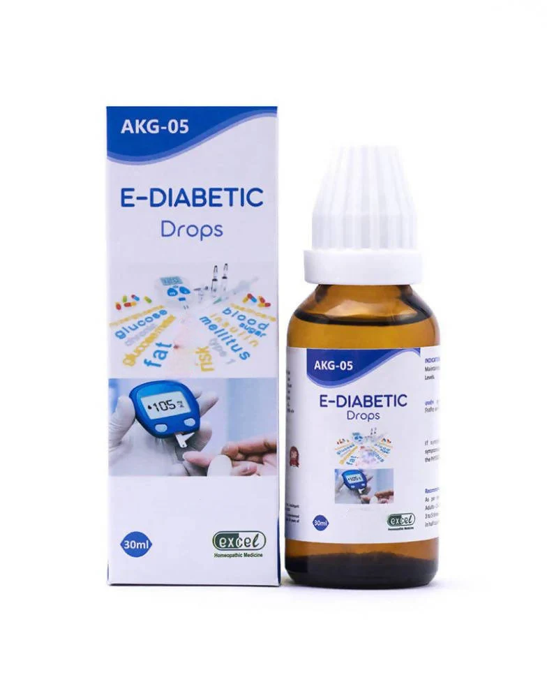 Excel Pharma E-Diabetic Drops | Grocsy