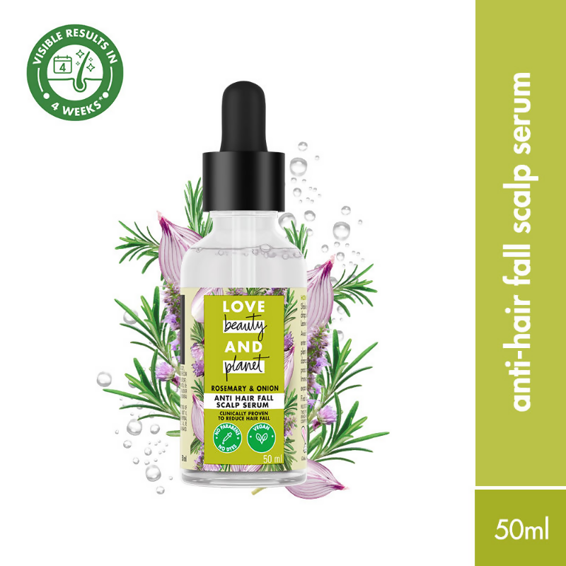 Love Beauty And Planet Onion & Rosemary Anti Hairfall Scalp Serum | Grocsy