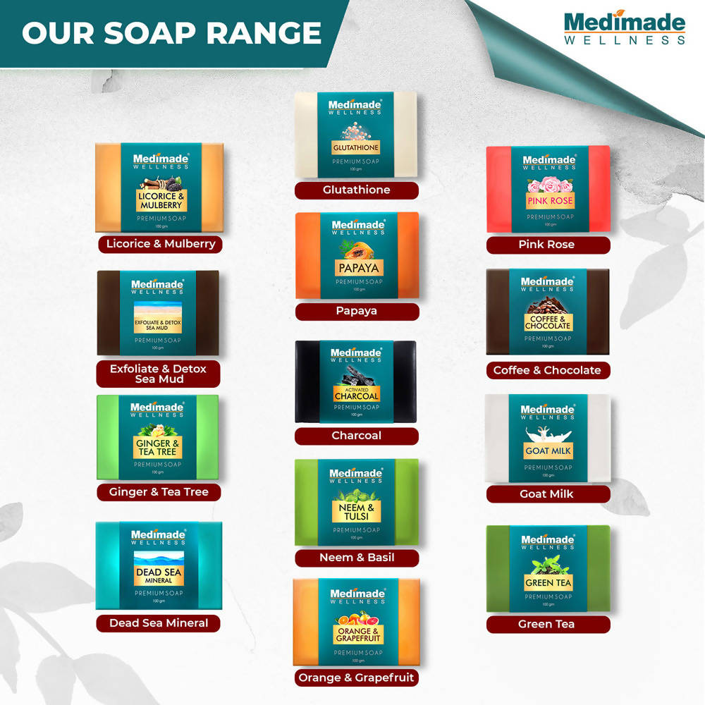 Medimade Wellness Green Tea Premium Soap | Grocsy