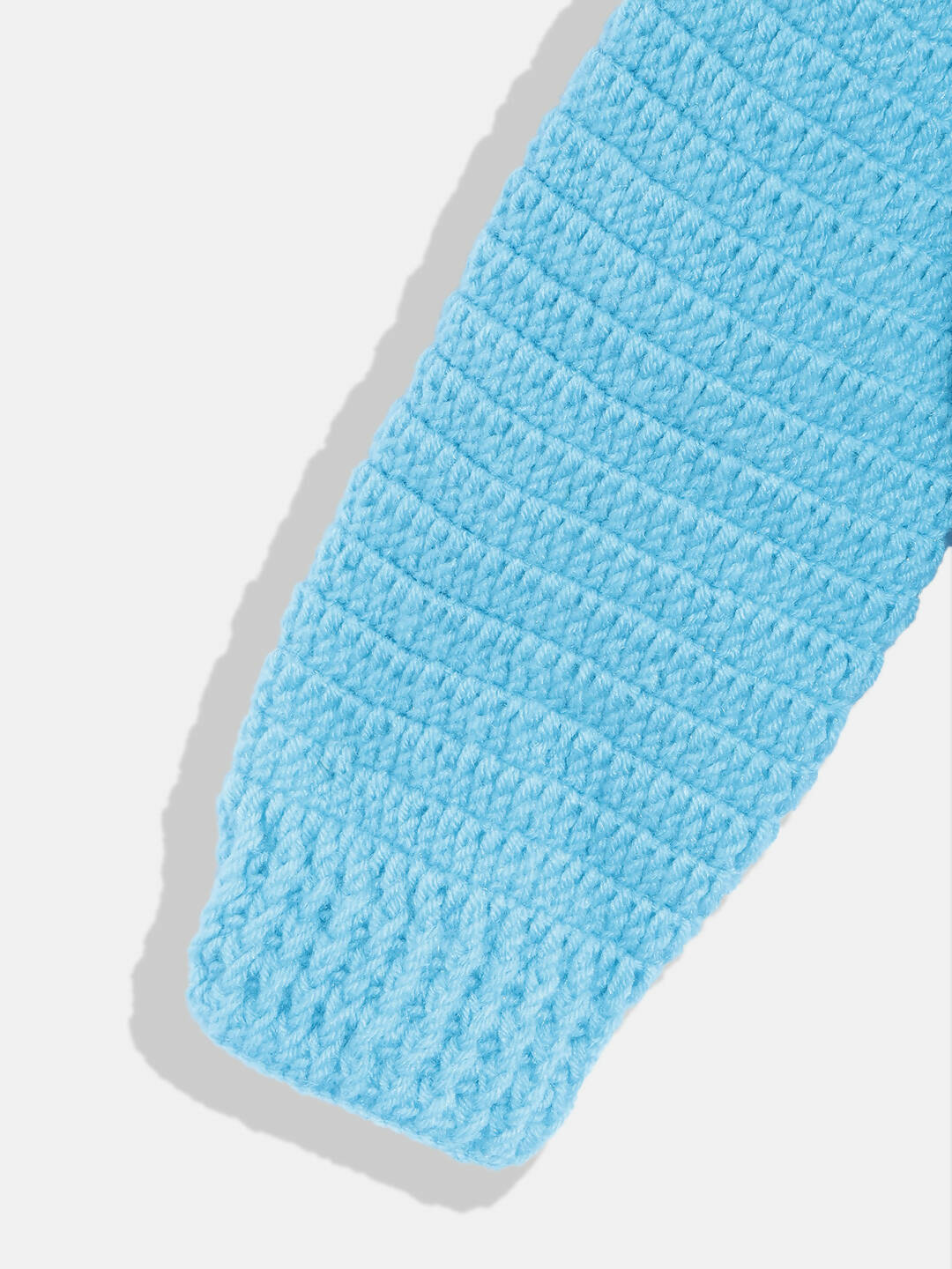 Chutput Kids Woollen Hand Knitted Full Sleeves Pony Detail Sweater For Baby Boys - Blue | Grocsy