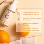 Earthraga Vitamin C Foaming Face Wash | Grocsy