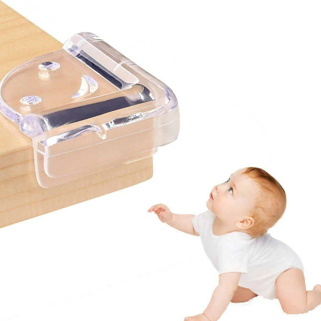 Safe-O-Kid Smiley Shaped, Compact Corner Safety For Sharp Corners | Grocsy