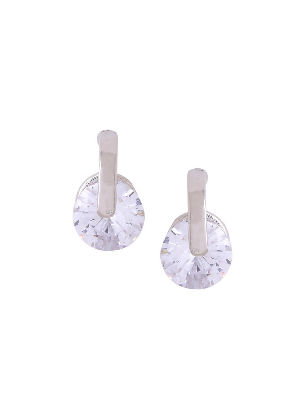 NVR Women Cz Studded Studs Earrings | Grocsy