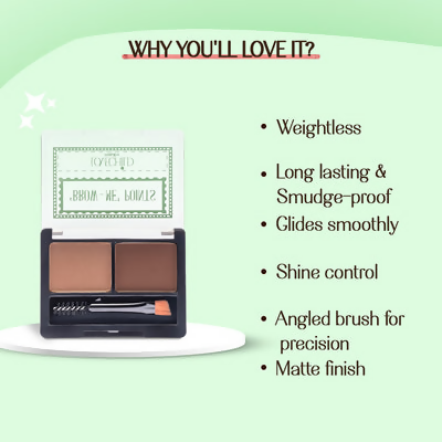 LoveChild By Masaba Gupta Brow - Me Points Brow Binge Palette | Grocsy