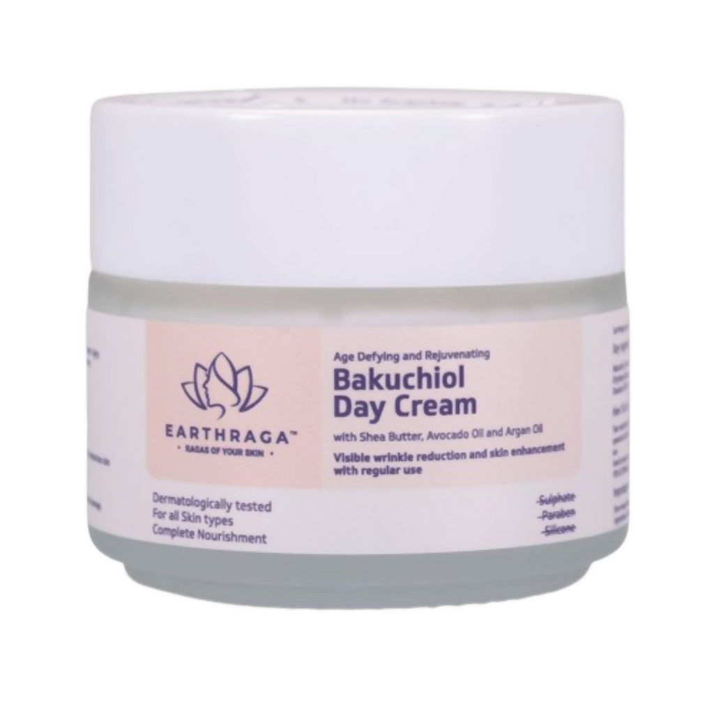 Earthraga Age Defying and Rejuvenating Bakuchiol Day Cream | Grocsy