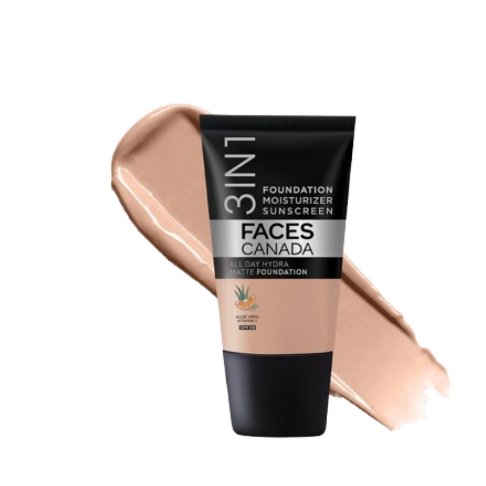 Faces Canada All Day Hydra Matte Mini Foundation - Warm Natural 021 | Grocsy