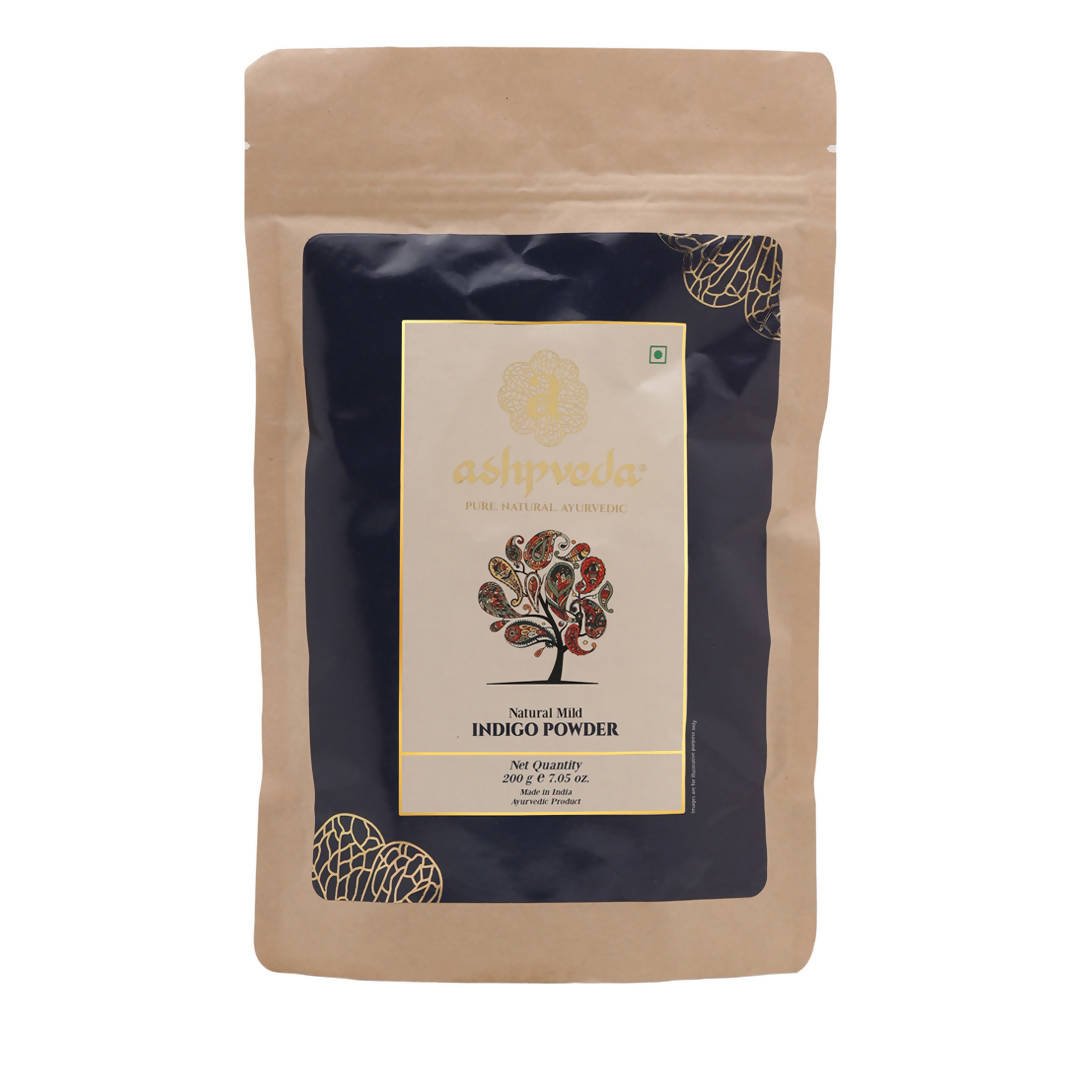 Ashpveda Natural Mild Indigo Powder | Grocsy