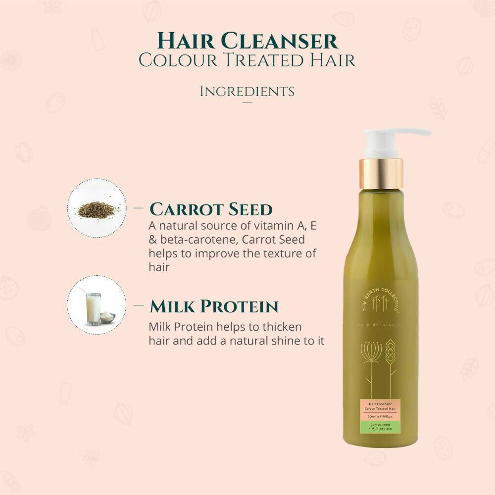 The Earth Collective Hair Cleanser - Color Treated Hair | Grocsy