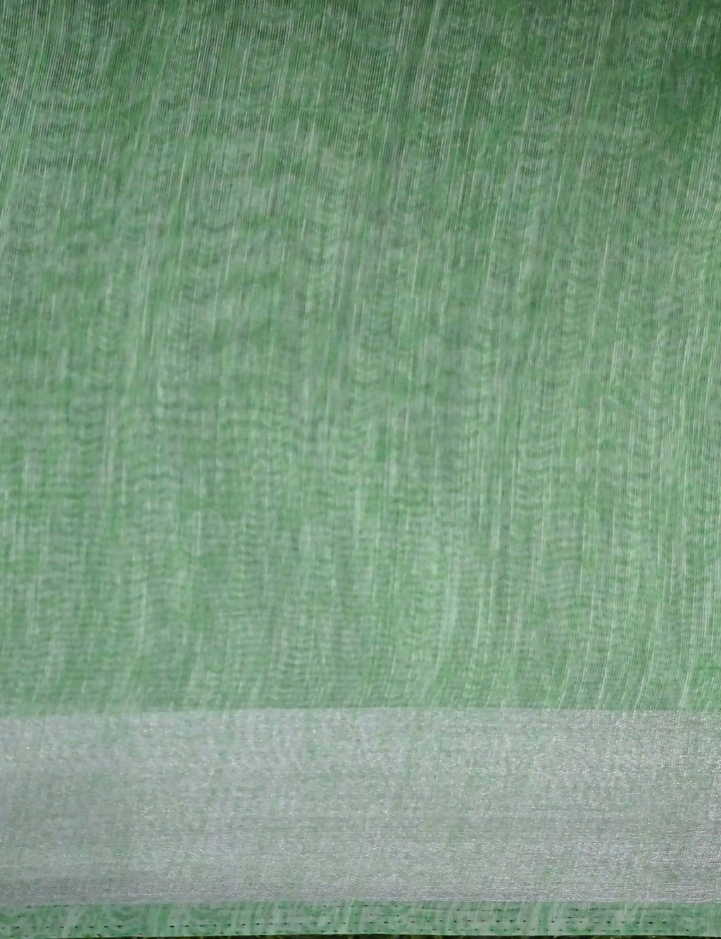 Shades Of Mint Green Floral Design Semi Chanderi Saree By Gayathri Reddy Designer Studio | Grocsy