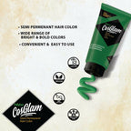 Nisha Cosglam Semi Permanent Hair Color 42 Emerald Green | Grocsy