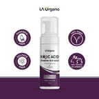 LA Organo Kojic Foaming Face Wash | Grocsy