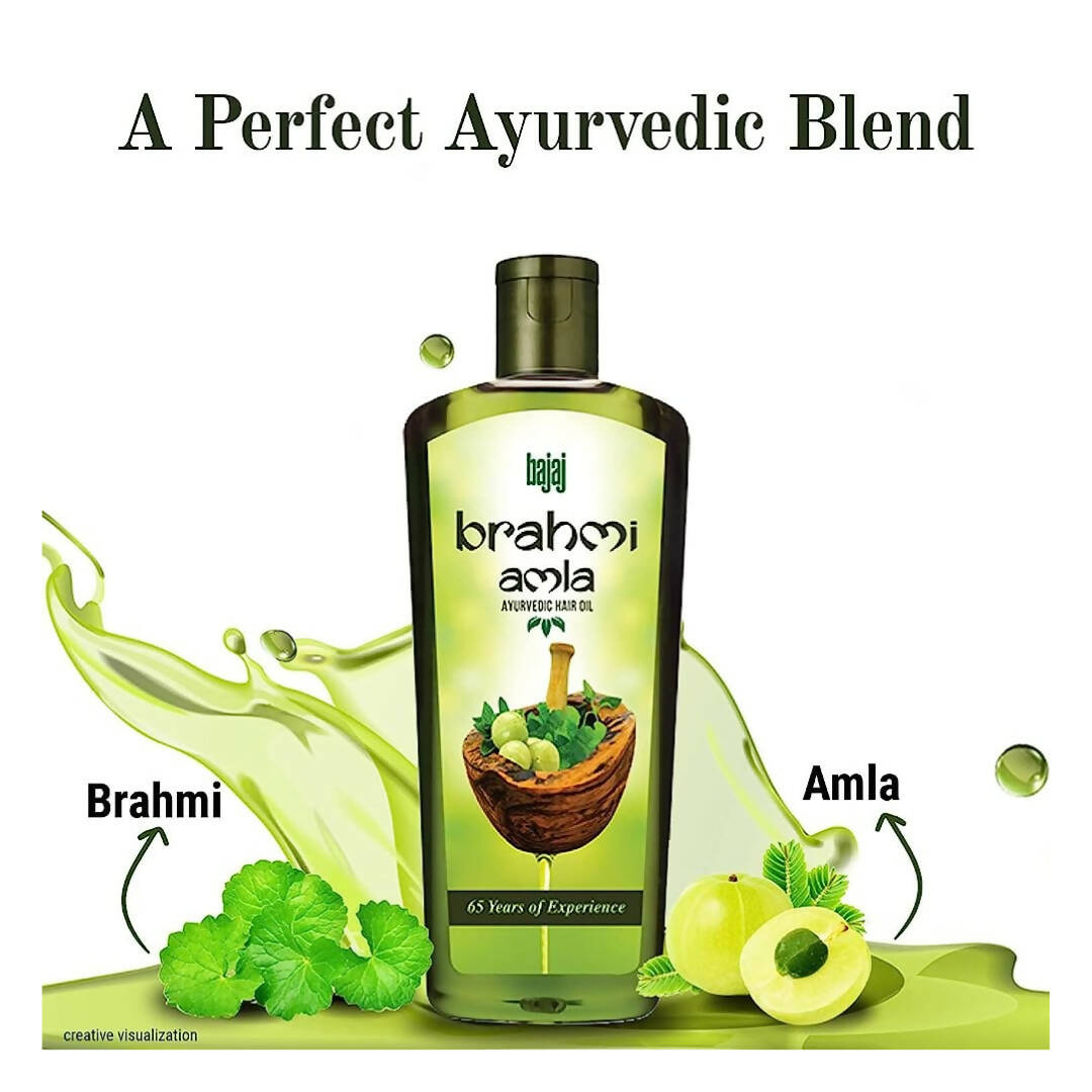 Bajaj Brahmi Amla Hair Oil | Grocsy