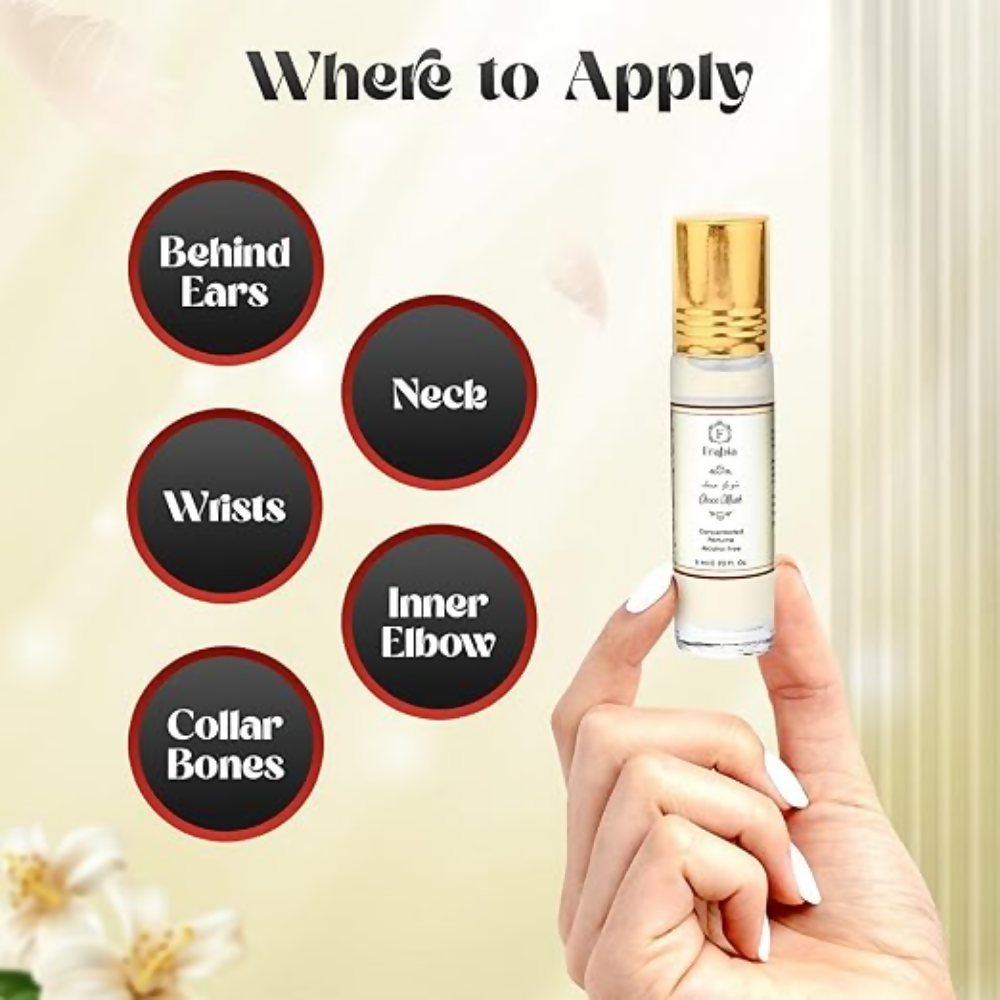 Frabia Choco Musk Long Lasting Roll On Perfume for Men and Women | Grocsy