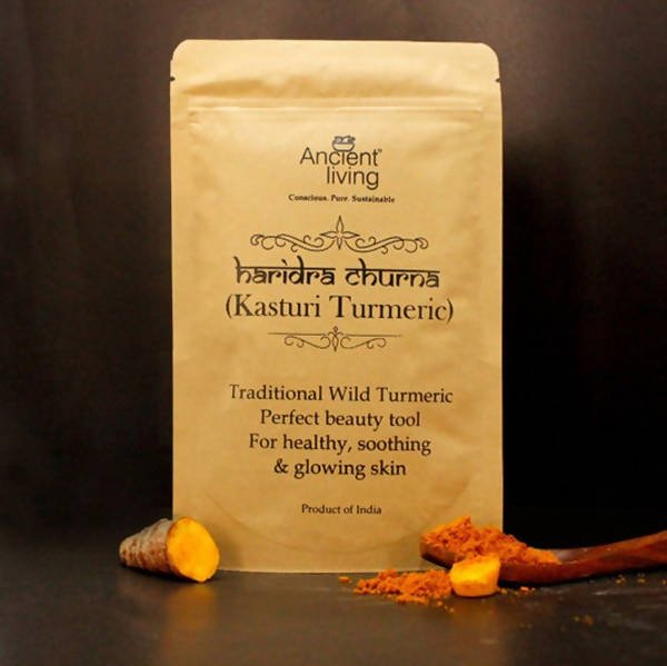 Ancient Living Haridra Churna (Kasthuri Turmeric) | Grocsy