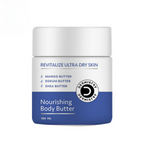 Dermistry Revitalizing Nourishing Body Butter for Ultra Dry & Flaky Skin Mango Kokum & Shea Butter | Grocsy