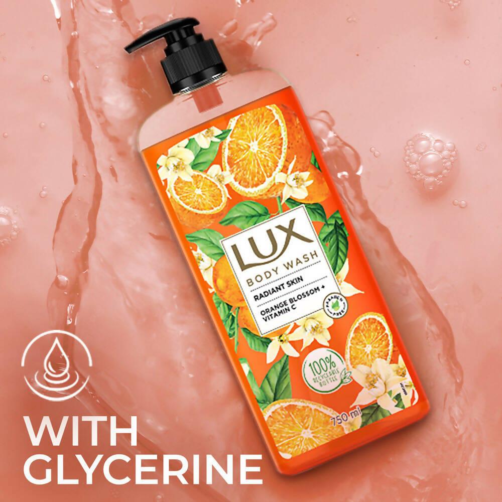 Lux Radiant Skin Body Wash with Orange Blossom & Vitamin C | Grocsy