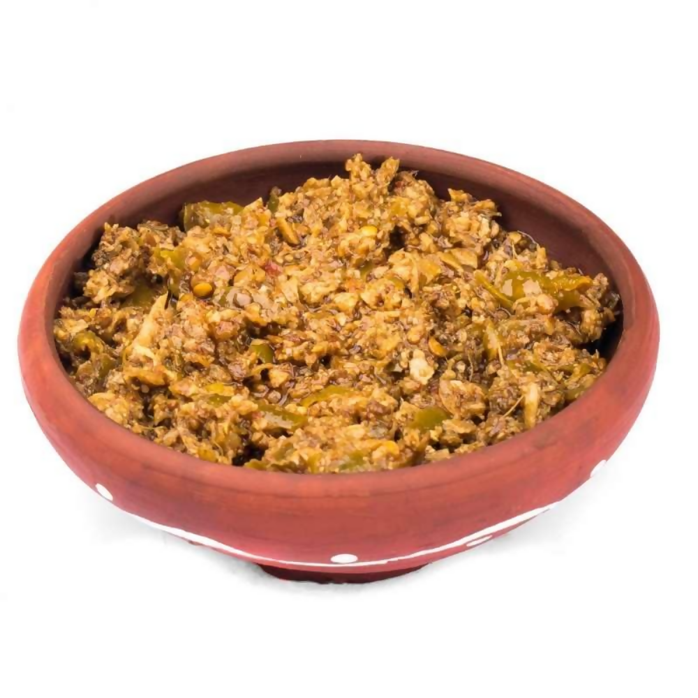 Jhaji Store Oal Ginger Chilli Mix Pickle | Grocsy