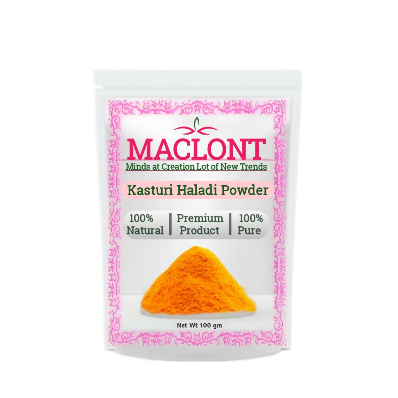 Maclont Kasturi Manjal Powder | Grocsy