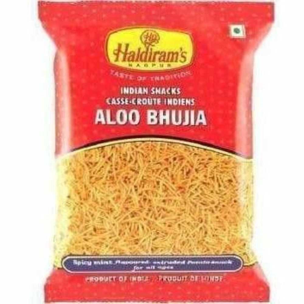 Haldiram's Namkeen - Aloo Bhujia | Grocsy