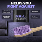 Beardo Purple X Teeth Whitening Powder | Grocsy