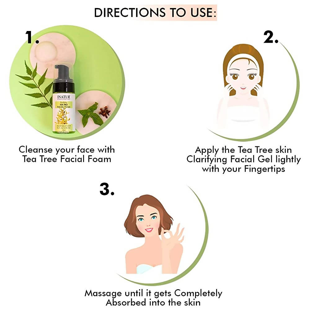 Inatur Tea Tree Hydrating Gel | Grocsy