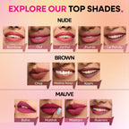 Nykaa Matte To Last ! Transferproof Liquid Lipstick - Bombae -01 | Grocsy