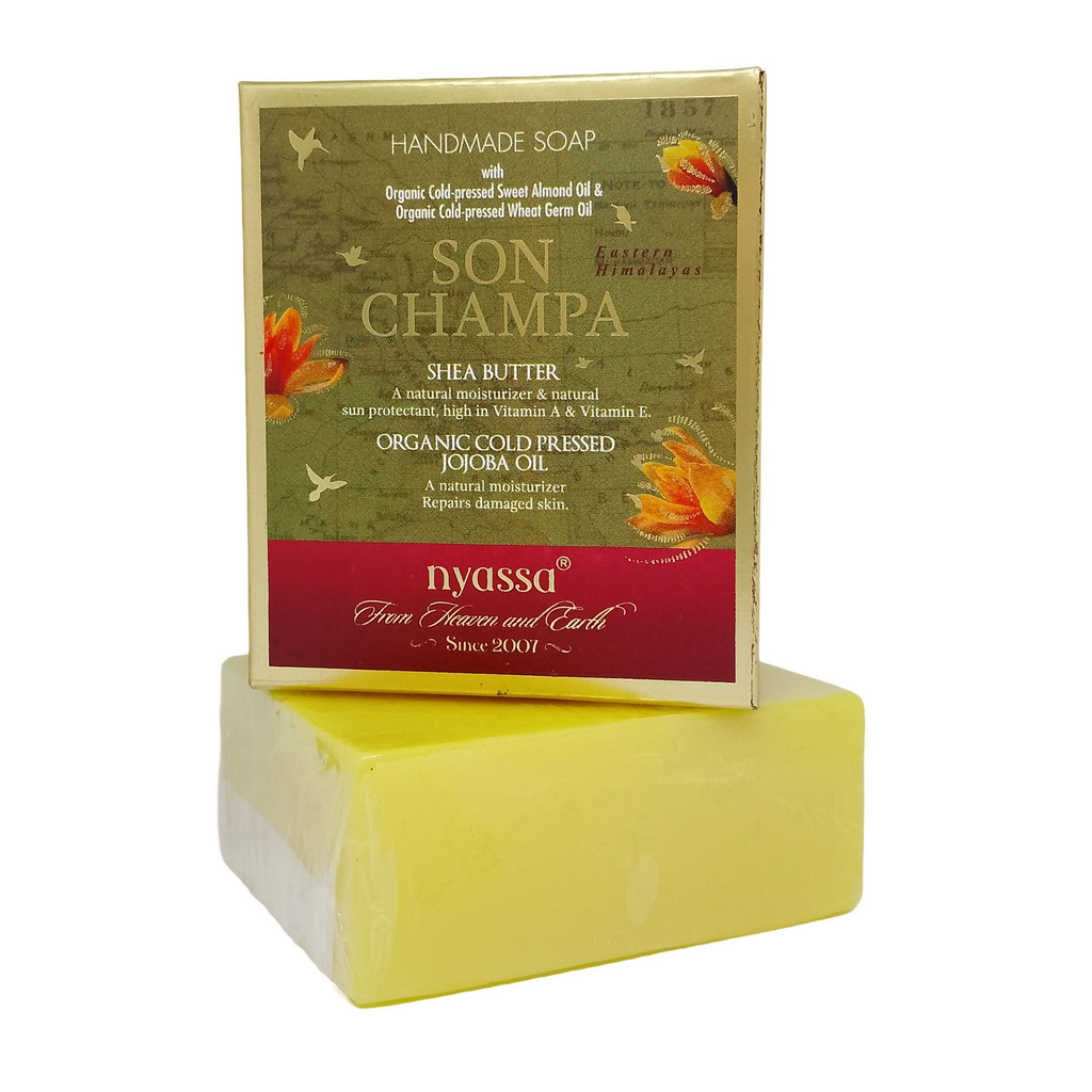 Nyassa Son Champa Handmade Soap | Grocsy