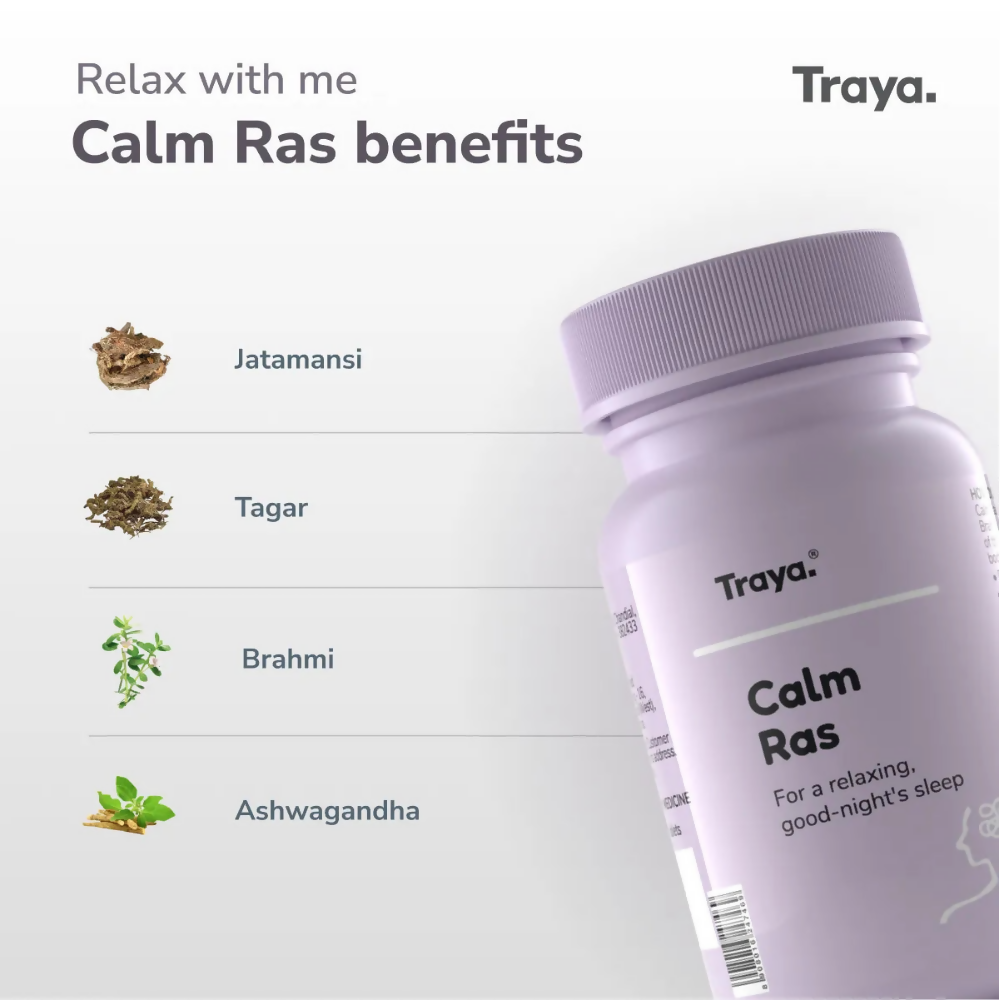 Traya Calm Ras Tablets | Grocsy