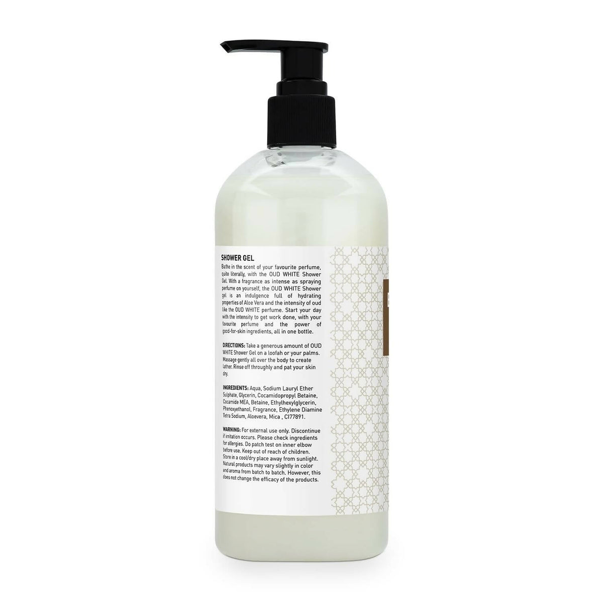 Bella Vita Luxury OUD WHITE Body Wash Refreshing Shower Gel | Grocsy