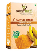 Forest Herbs Kasturi Haldi Face Care Powder | Grocsy