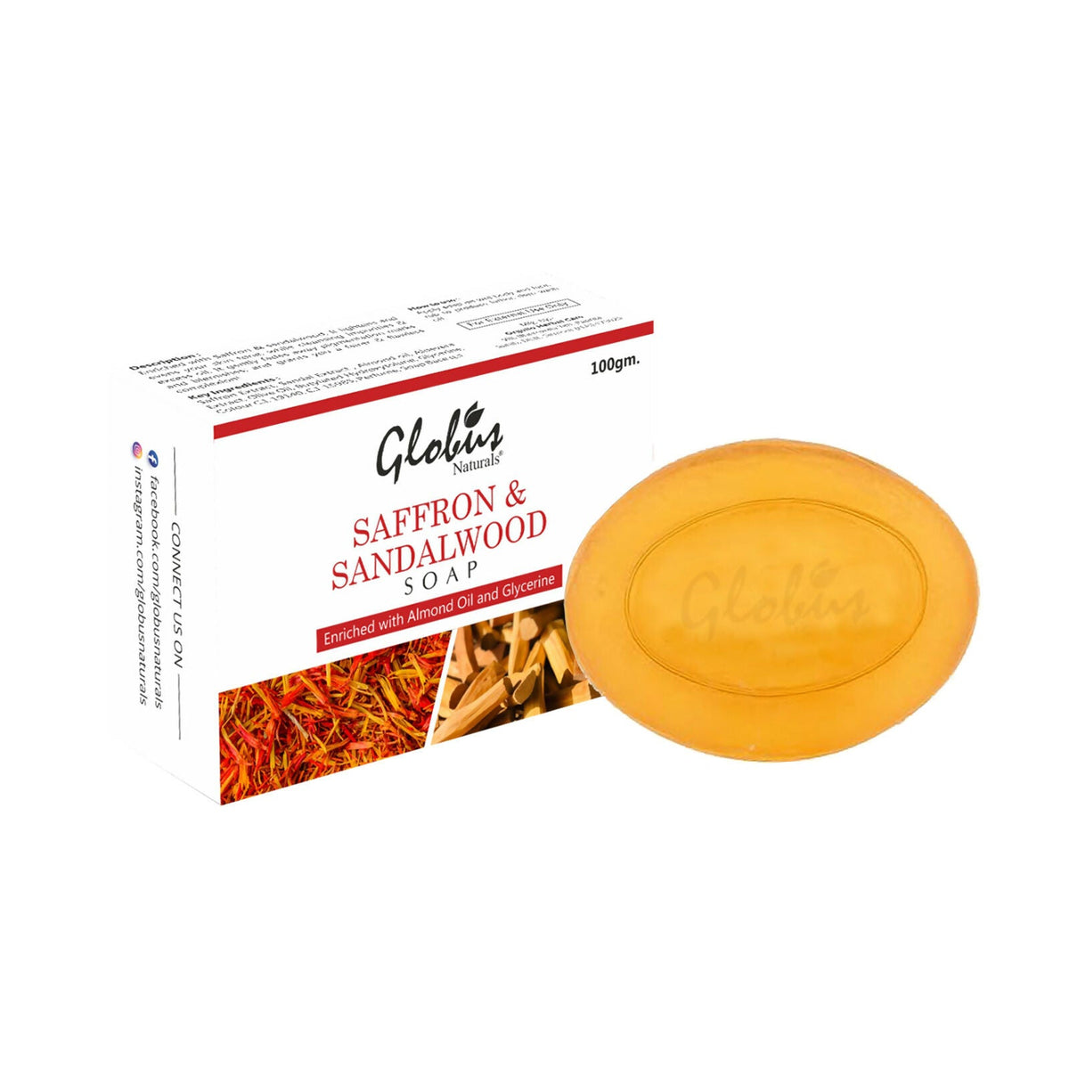 Globus Naturals Sandalwood Soap | Grocsy