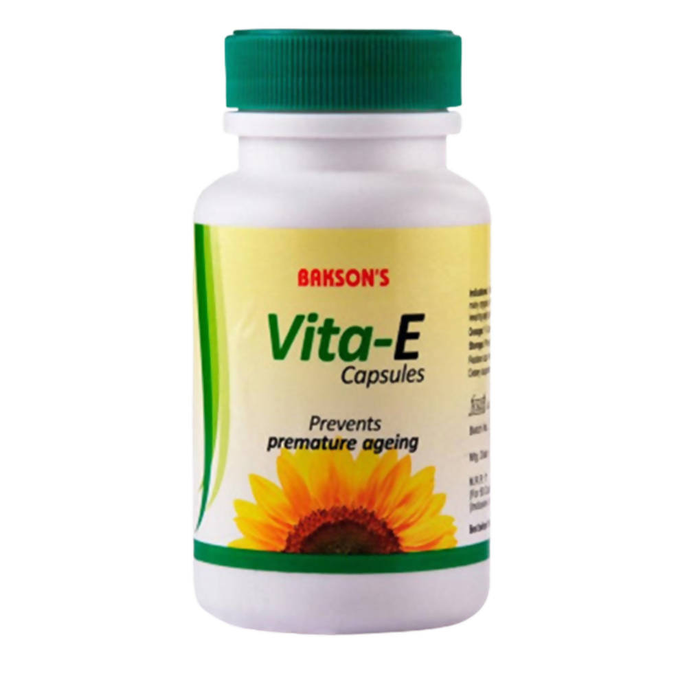 Bakson's Vita-E Capsules | Grocsy
