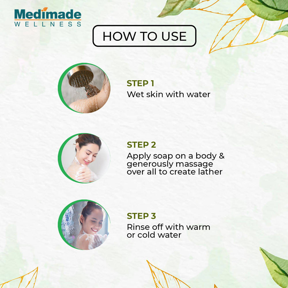 Medimade Wellness Neem & Tulsi Premium Soap | Grocsy