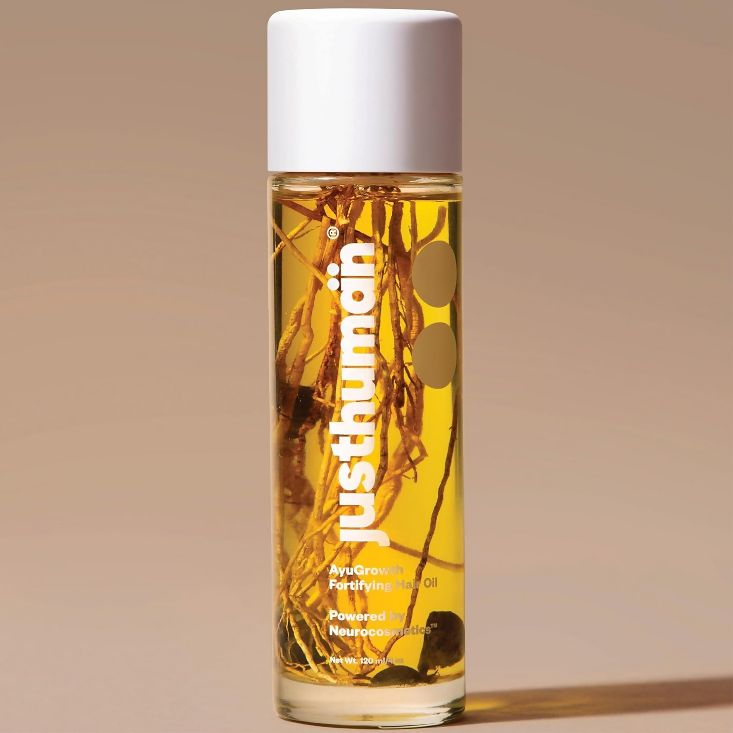 JustHuman AyuGrowth Fortifying Hair Oil | Grocsy