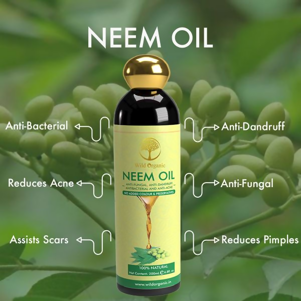 Wild Organic Neem Hair Oil | Grocsy